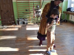 Pokaz historyczny „Rekonstrukto” w naszej szkole